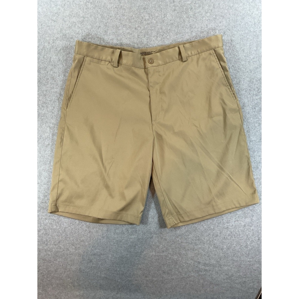 Nike Men's Golf Tour Performance Shorts, Khaki, Dri-Fit, Size 36, #361